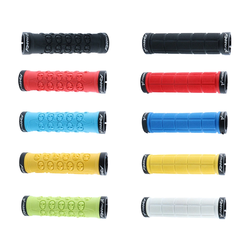 

Ручки руля велосипеда резиновые Велосипедные замки на Нескользящие ручки Замена велосипедные аксессуары-Выберите Цвета