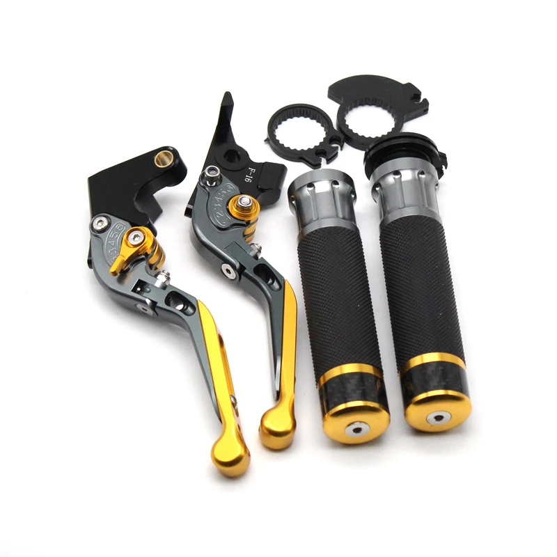Складной тормозной рычаг и рукоятка дроссельной заслонки для мотоцикла YAMAHA ZF R1