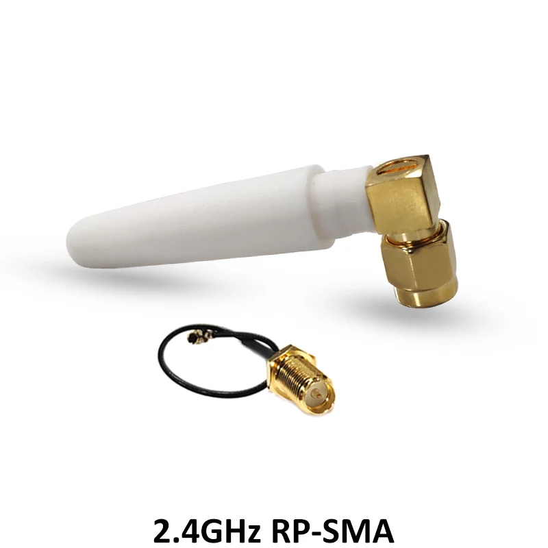 5 шт. 2 4 ГГц WiFi антенна 2dBi RP SMA разъем Wi Fi + 21 см PCI U. FL IPX to кабель для штыря|Антенны