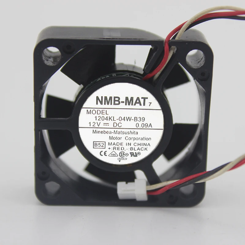 Вентилятор охлаждения для NMB 1204KL-04W-B39, бесшумный вентилятор 30 мм, 3 см, 3 линии, 12 В, 0,09a, 3 см, 3010