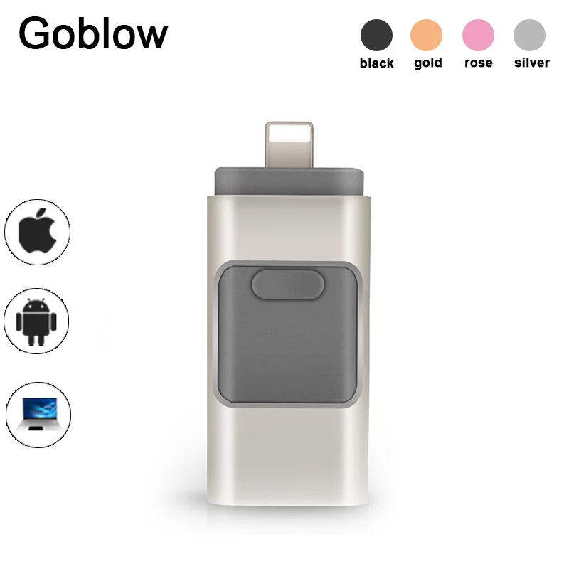 USB флэш накопитель для iPhone X/8/7/7 Plus/6 Plus/6s/5/SE/ipad портативный 16 Гб 64 usb шнур &quotсделай