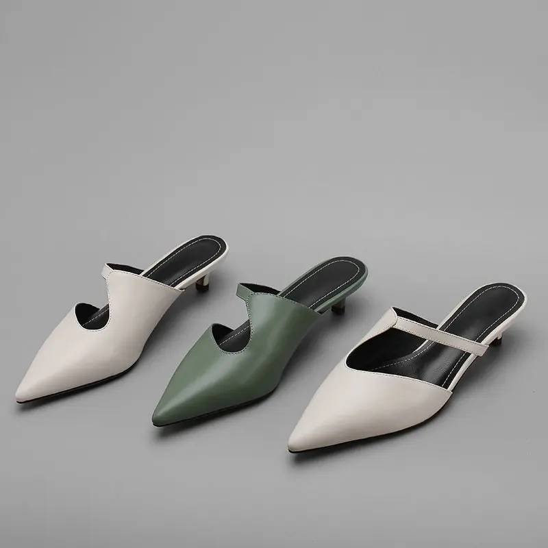 Женские сандалии ESVEVA из коровьей кожи на тонком низком каблуке с резным узором