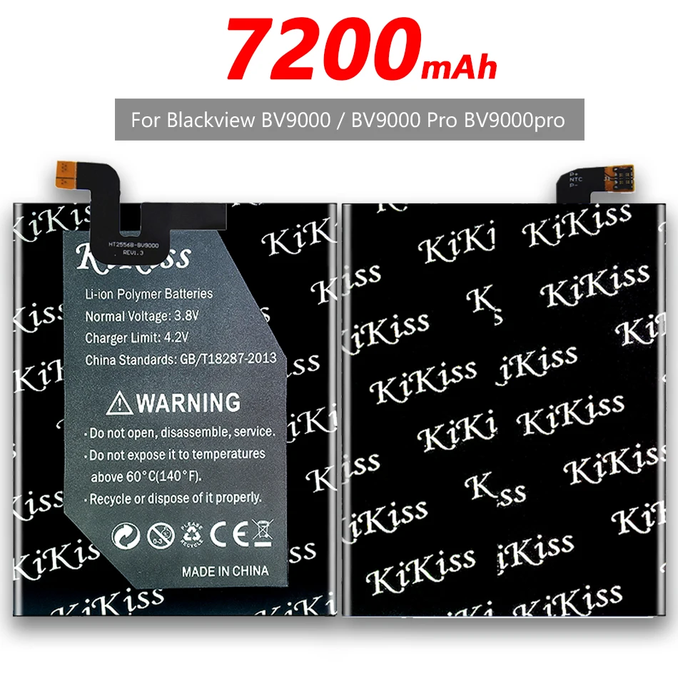 Оригинальный KiKiss BV9000 7200 мА/ч Батарея для Blackview / Pro BV9000pro смарт мобильный телефон