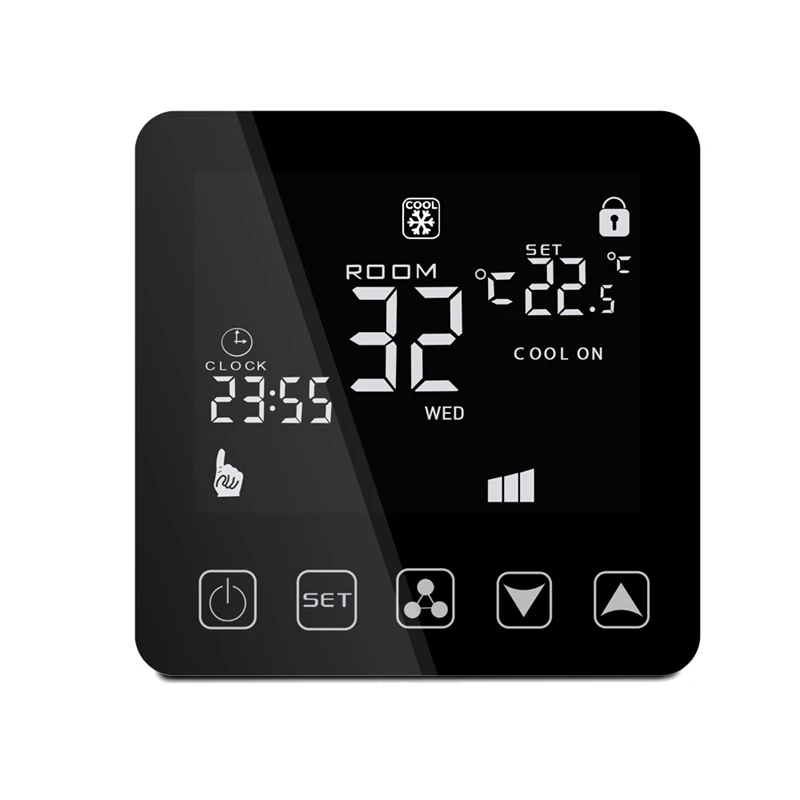 Hy08Ac-2-Wifi ЖК-кондиционер Hvac комнатный программируемый цифровой термостат