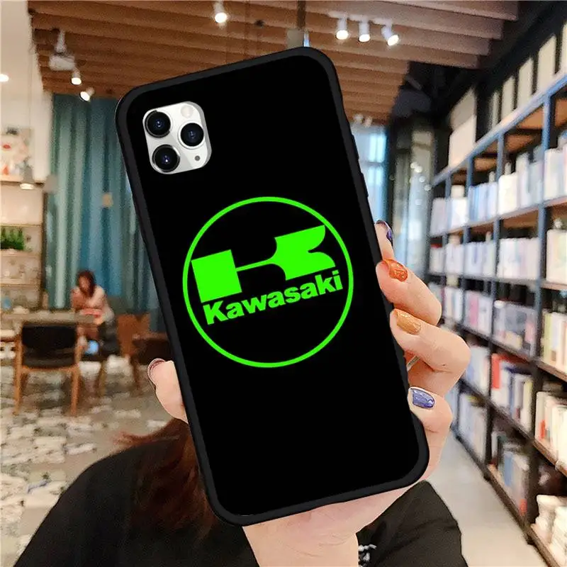 

Japanese brand Kawasaki moto Phone Case for iPhone 11 12 pro MINI XS MAX 8 7 6 6S Plus X 5S SE 2020 XR