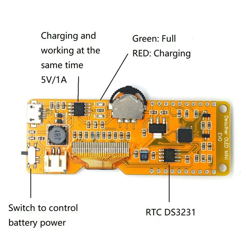 Deauther мини EVO (4 МБ ESP 07 + 1 3 OLED РТК DS3231) ESP8266 макетная плата|Демонстрационные стенды| |