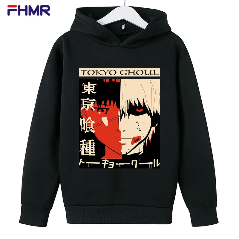

2022 New Tokyo Ghoul Hoodie Anime Graphic Hoodie Spring/summer Casual pullover fashion label Boys & Girls movie spring/fall mix