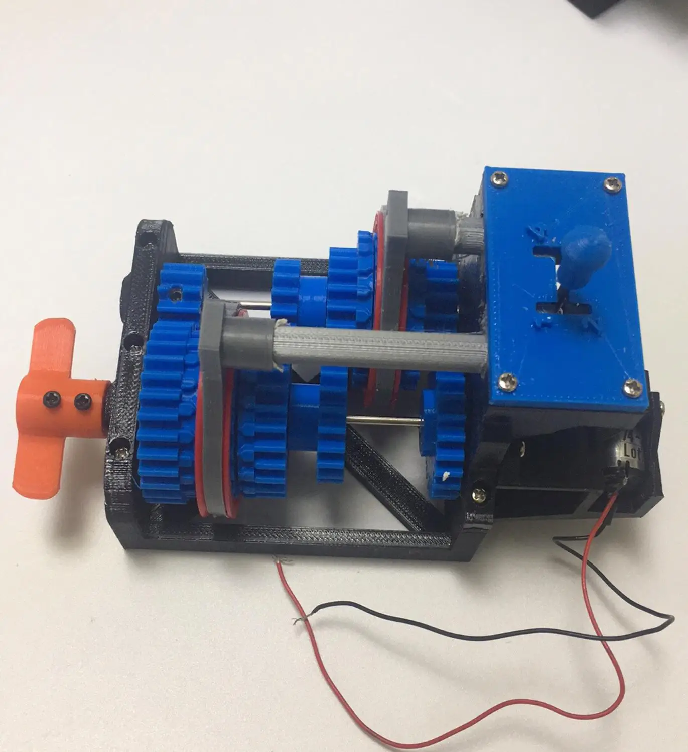 Простой имитационная модель 3 в 1 из Трансмиссия четыре скорость передачи физика