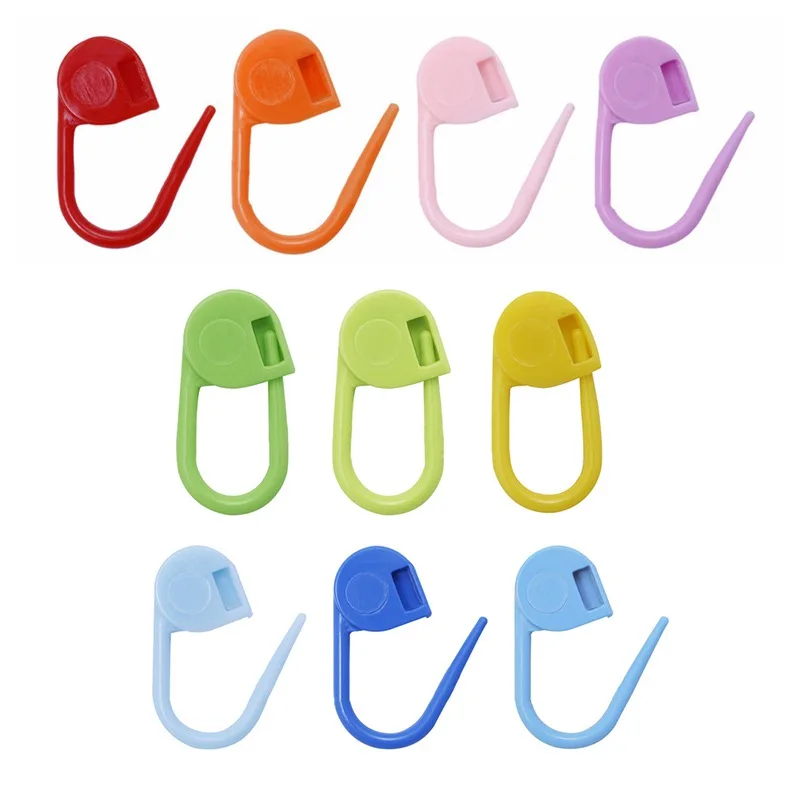 50 штук/упак. вязаный материал знак застежка шерсть свитер счет пряжки анти