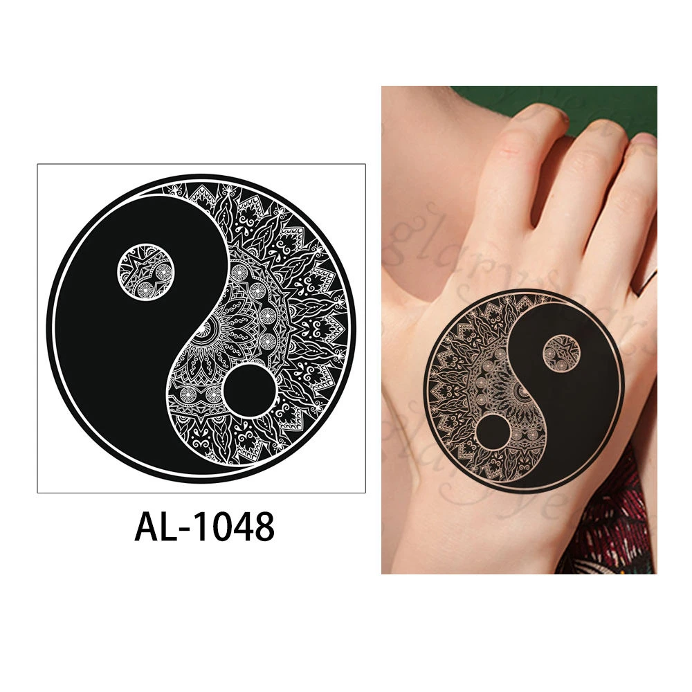AL-1048 Glaryyears 1 лист 10*10 см футбол для временного макияжа тату-стикер поддельные тату флеш-тату водонепроницаемый маленький боди-арт для мужчин и женщин - Цвет: AL-1048
