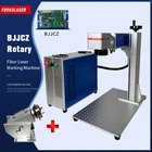 Металлический гравер Raycus JPT 20 Вт 30 Вт 50 Вт, волоконно-лазерная маркировочная машина с поворотным кольцом BJJCZ E69, Золотое серебряное кольцо, карта из нержавеющей стали