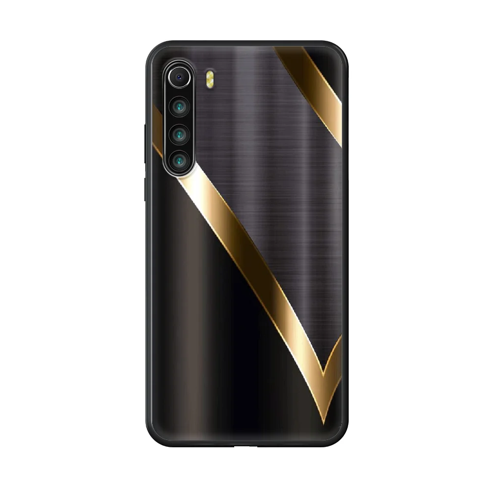 

Hottest High-end Luxury Phone case For Xiaomi Redmi Note 8T 8 9 7 7A 8 8A 4 5 9S Pro black back 3D coque painting cell cover tpu