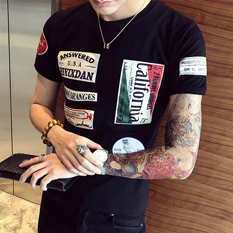 Новые летние футболки для мальчиков Летняя футболка с короткими рукавами