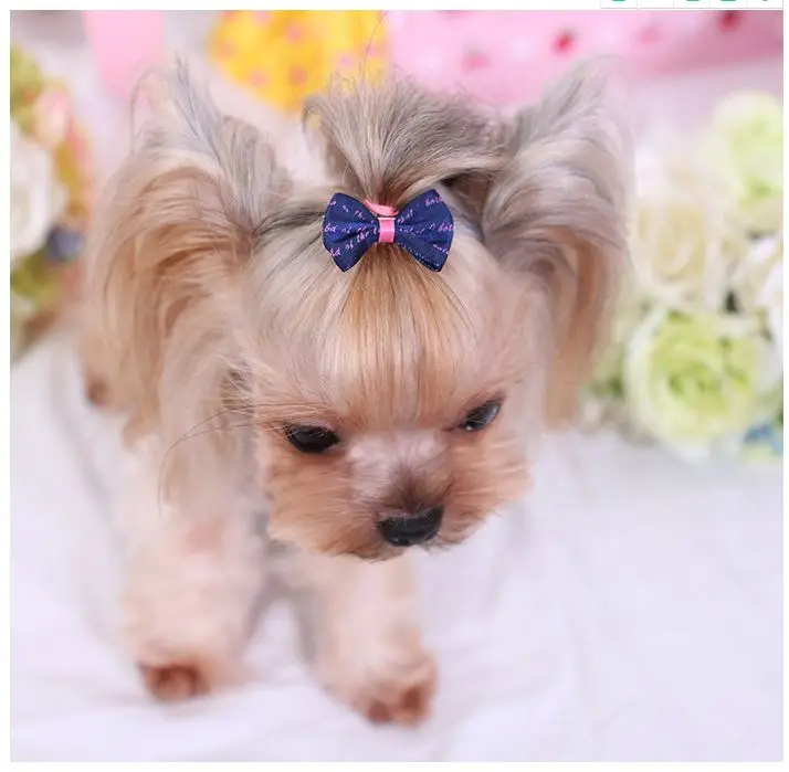 Маленькие банты для собак аксессуары ухода за собакой товары ручной работы