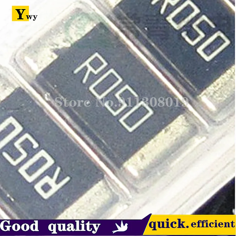 50Pcs 2512 SMD chip resistor 1% 1W 0.1R 0.01R 0.05R 0.001R 0.33R 1R 0R 10R 100R 2W 0.001 0.01 0.1 0.33 0.05 1 0 10 100 ohm