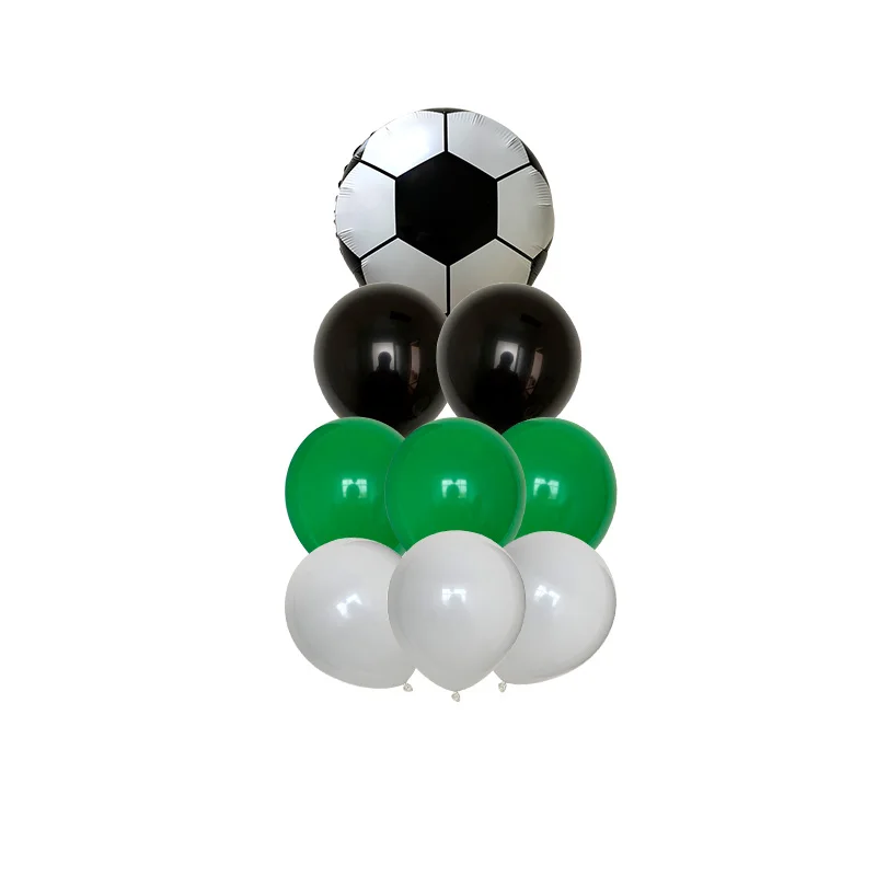 12 шт./лот дюймов утолщенные футбольные мячи латексные шары украшение для дня