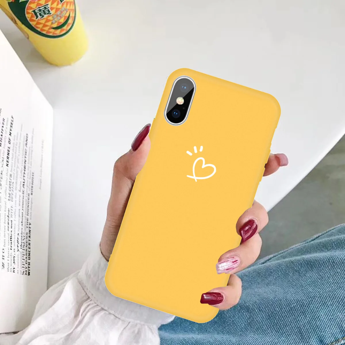 Мягкий жидкий силиконовый чехол с сердечками для Xiaomi Redmi 8 8A 7 7A 6A 5A Note 8T 4 6 5 Pro