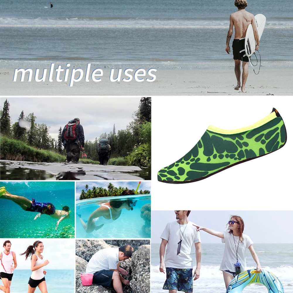 Пляжные Носки для водных видов спорта обувь плавания мужская полосатая пляжная