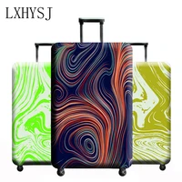 lxhysj brand fashion luggage cover suitable for 18 32 inch suitcase protector trolley case elastic dust cover travel accessorie