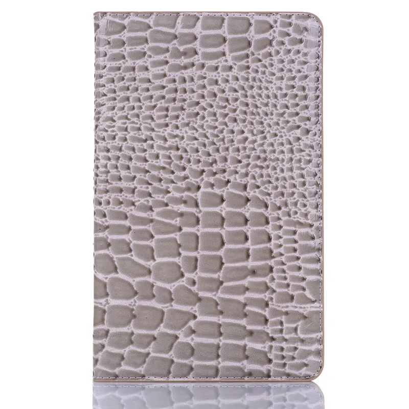 Чехол-подставка для Samsung Galaxy Tab A 8,0 T290 SM-T290 T295 T297 S-Pen cover TabA 8 из крокодиловой кожи, жесткий чехол для планшета