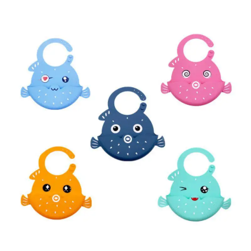 1 шт Высокое качество Водонепроницаемый детские силиконовые нагрудники