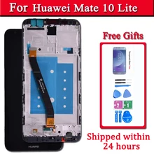 Original For Huawei Mate 10 Lite LCD Display With Touch Screen Digitizer Assembly With frame Replacement Huawei Mate 10 lite lcd