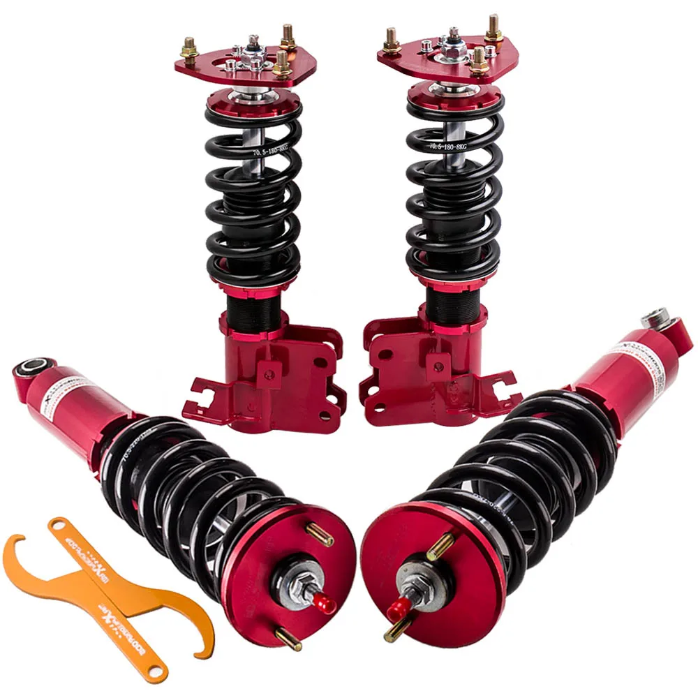 

24 Way Coilover Coilovers Suspension for NISSAN S13 Silvia 200SX 240SX 89-94 Adjustable Height Damper Shock Absorbers