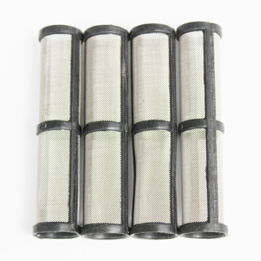 4 шт. 10 фильтр машины экран 60 сетки для безвоздушного распылителя краски graco 495 395 390