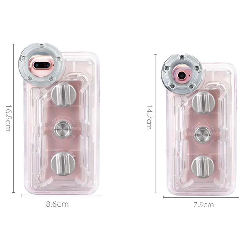 Водонепроницаемый чехол для телефона с HD камерой дайвинга крепкий