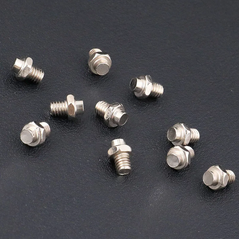 10PCS Anti skid Bicycle Pedal Screw Stud Accessories M4 Anti-Slip Screws For Racing Bike Mountain | Спорт и развлечения