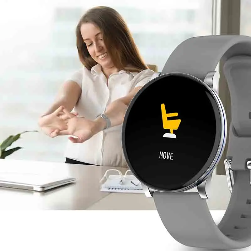 Умные часы для женщин и мужчин водонепроницаемые IP68 монитор сердечного ритма