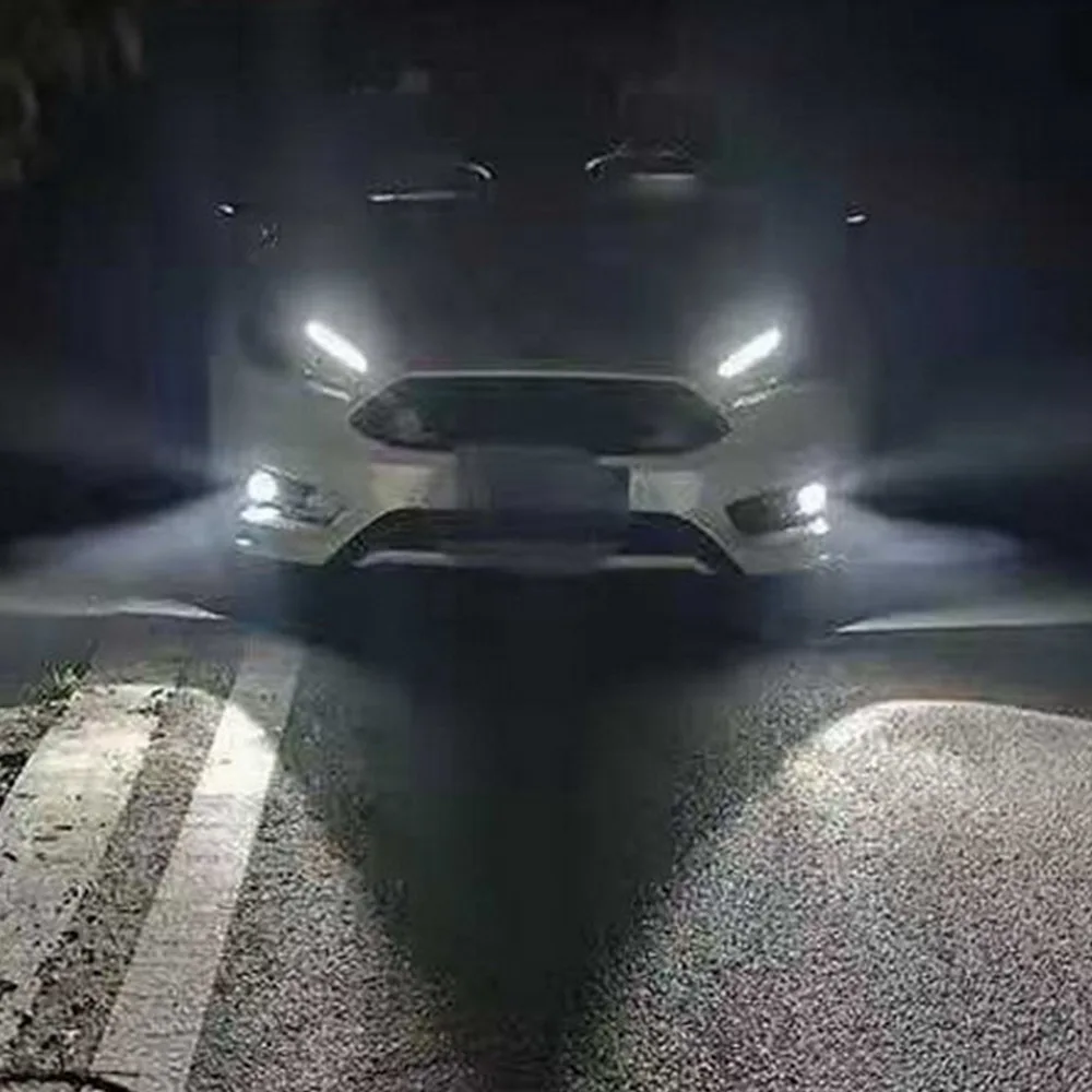 July King Car Bifocal Lens Fog Lamp Assembly with 6000K Angel Eye Rings DRL case for Ford Mondeo 2011 2012 2013 Made at TAIWAN | Автомобили