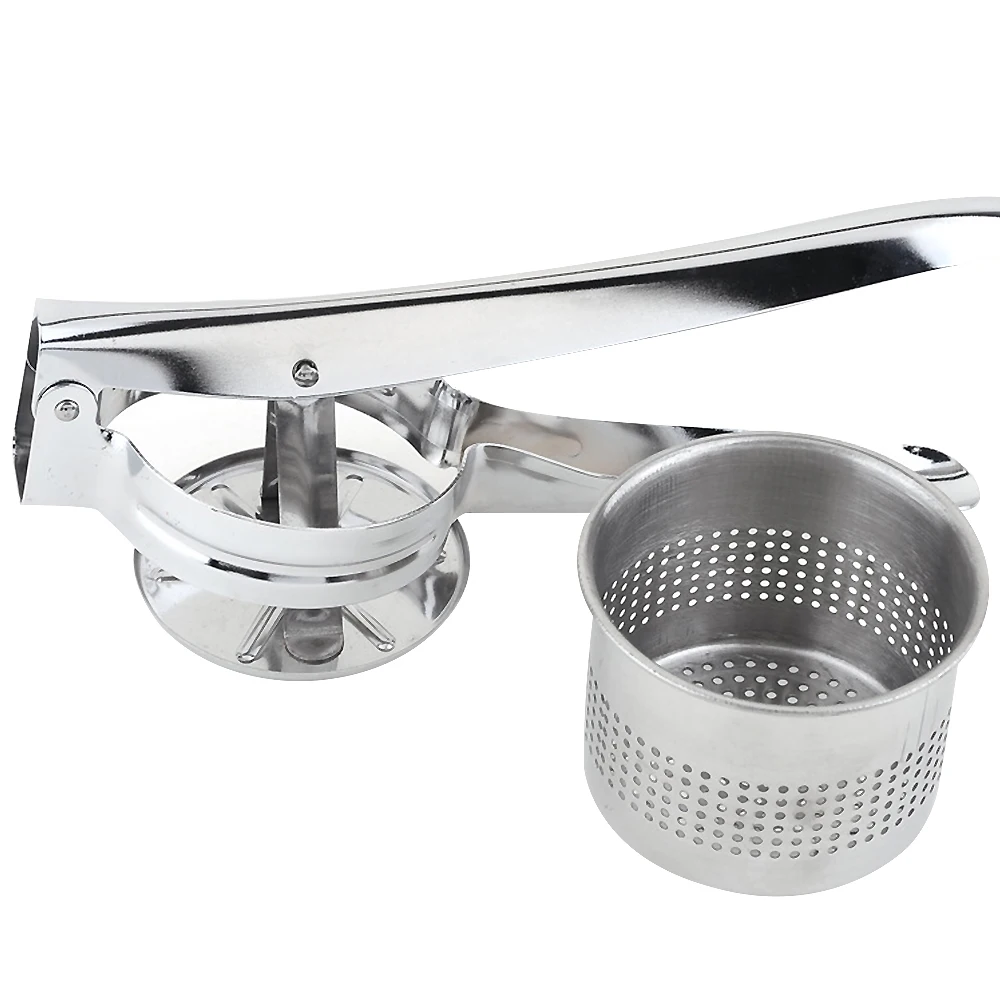 Stainless Steel Manual Juicer Press Squeezing Potatoes Baby Food Supplements Potato Mashers And Juicers Kitchen Tools | Дом и сад