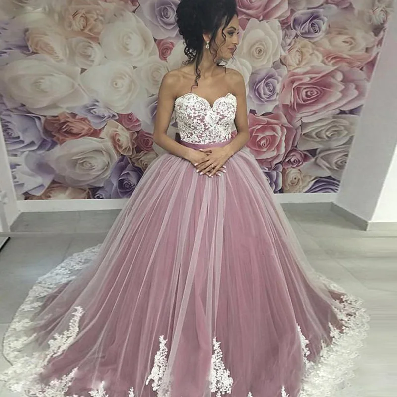 

Длинные платья GY Dubai арабские платья для свадебной вечеринки темно-розовые аппликации для сердечек Элегантное свадебное платье Онлайн на з...