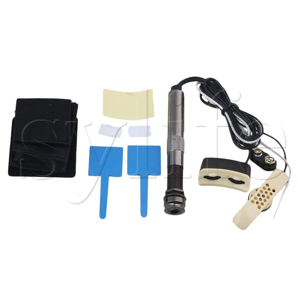 Регулировка звукового отверстия для микрофона акустической гитары Zinc Aolly|Детали