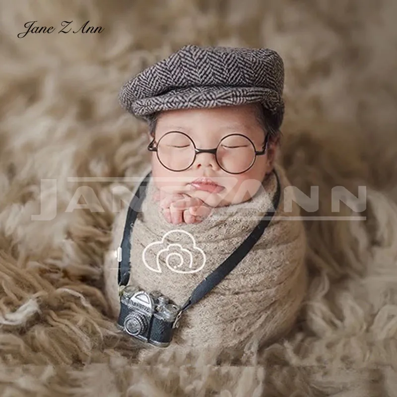 

Головной убор Jane Z-Ann для новорожденных, для костюма, шляпы, очков