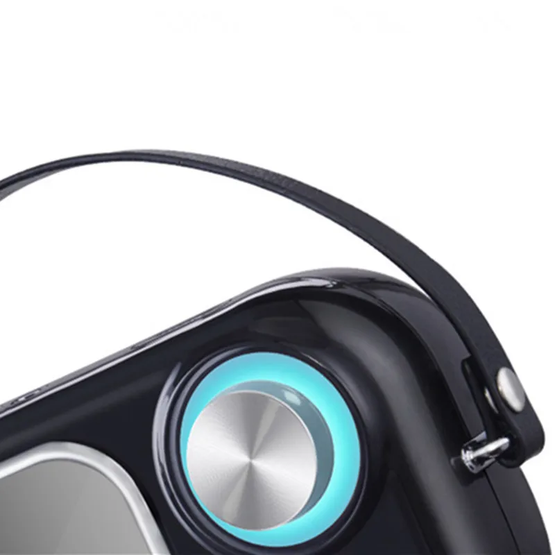 

Portable FM Radio Retro Mirror Bluetooth Mobile Phone Call Speaker Subwoofer USB Player Wireless Mini Outdoor Smart Stereo Play