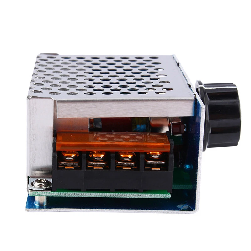 Регулятор напряжения SCR 4000 Вт 220 В переменного тока диммер контроллер скорости