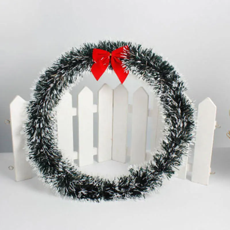 Универсальная Рождественская гирлянда орнамент Свадебный легкий вес дверь