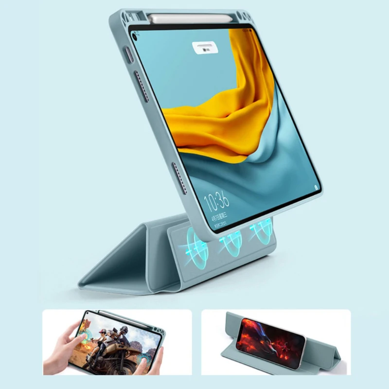 magnetic detachable case for huawei matepad pro 10 8 m6 m4 pencil holder case cover for huawei matepad 10 4 10 8 inch funda free global shipping