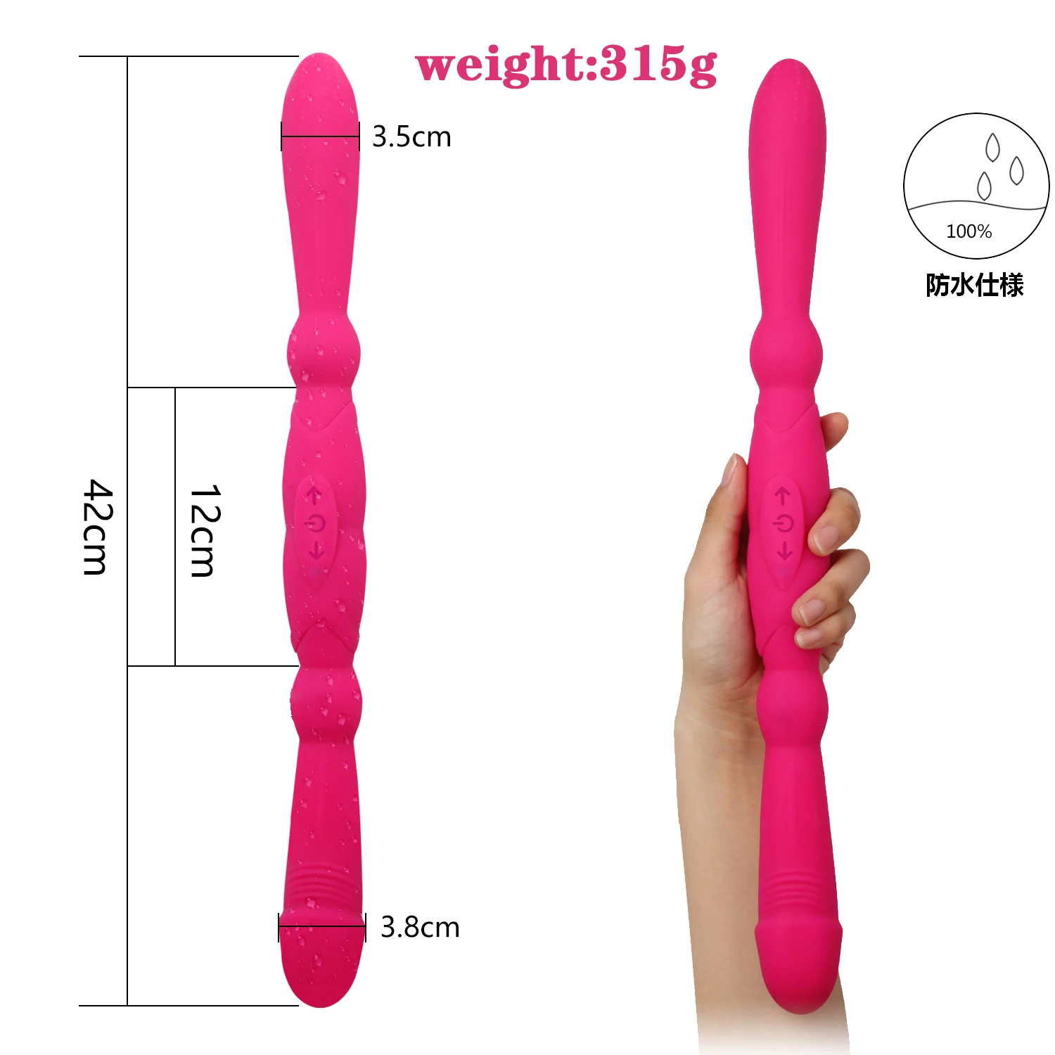 Huge Dildos Vibrator For Women Lesbian Toys Vibrators Double Head 16 Dildo Silicone Females Masturbation SexTools Adult Sex Shop | Красота и
