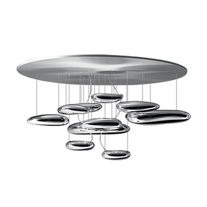 

Mercury LED modern pendant light lamp indoor Lighting fixtures metal Luminary suspend decoration Living room