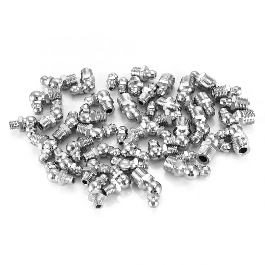 45 шт./компл. M6/M8/M10 прочный металлический корпус из латуни Ниппель масленки