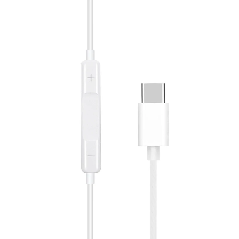 Наушники в ухо проводные Usb type C наушники для huawei P20 Pro Xiaomi шумоизолирующие наушники гарнитура с микрофоном наушники для телефона