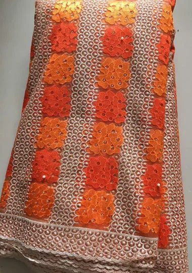 Новейшие французские нигерийские кружевные ткани высококачественный тюль