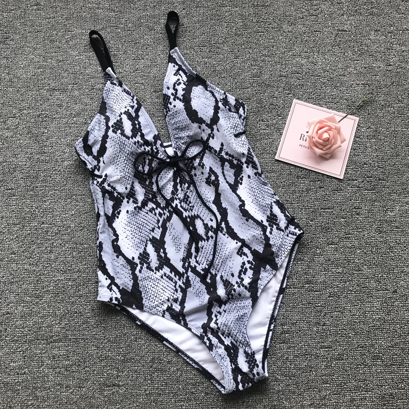 Сексуальный купальник большого размера Женский цельный 2019 монокини с пуш-апом