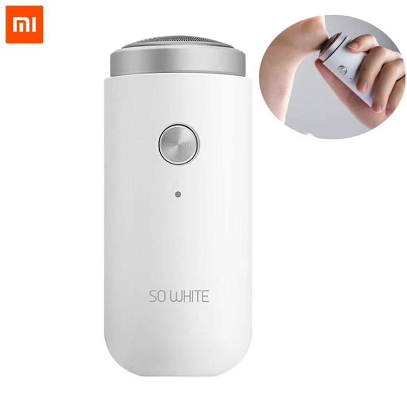 

Xiaomi Pingjing Мини электрическая бритва для мужчин, электрическая бритва USB перезаряжаемые портативный машинка для стрижки бороды и усов; Моющие...