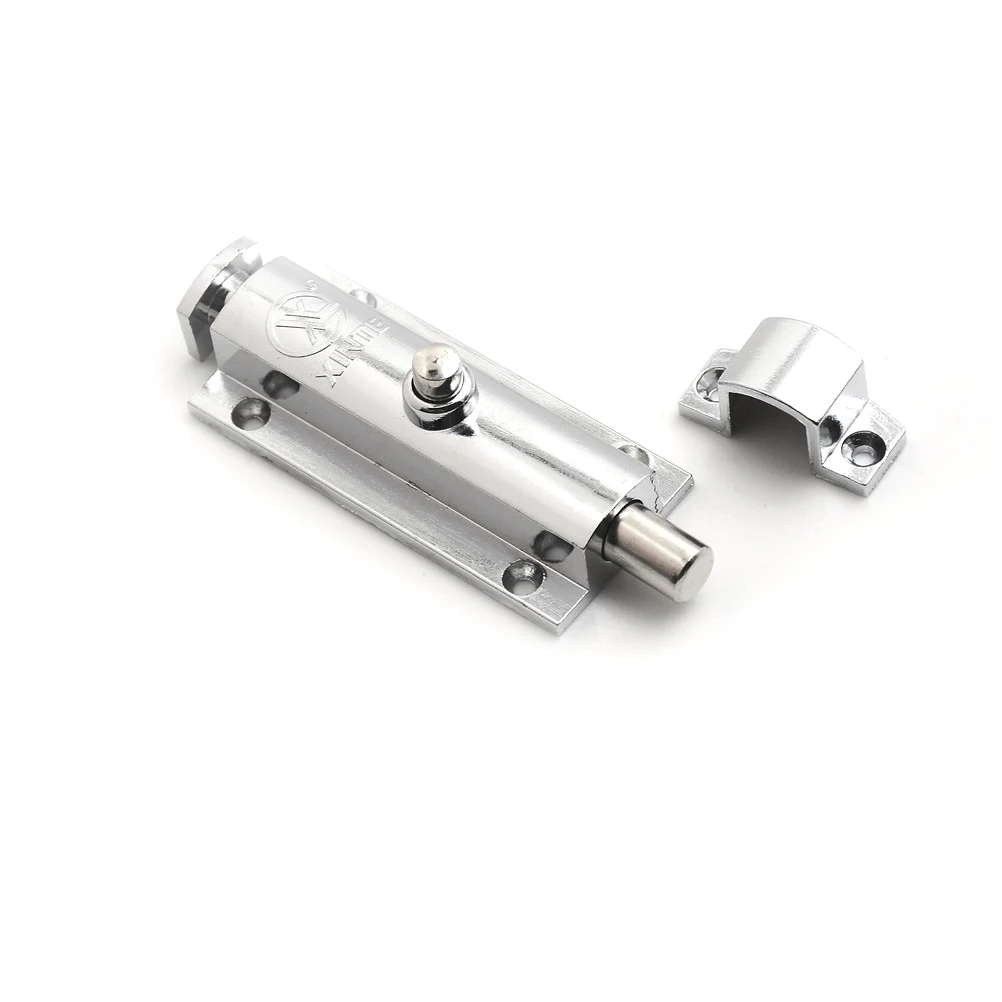 1 x кнопка дверного болта из цинкового сплава для автоматического выдвижения