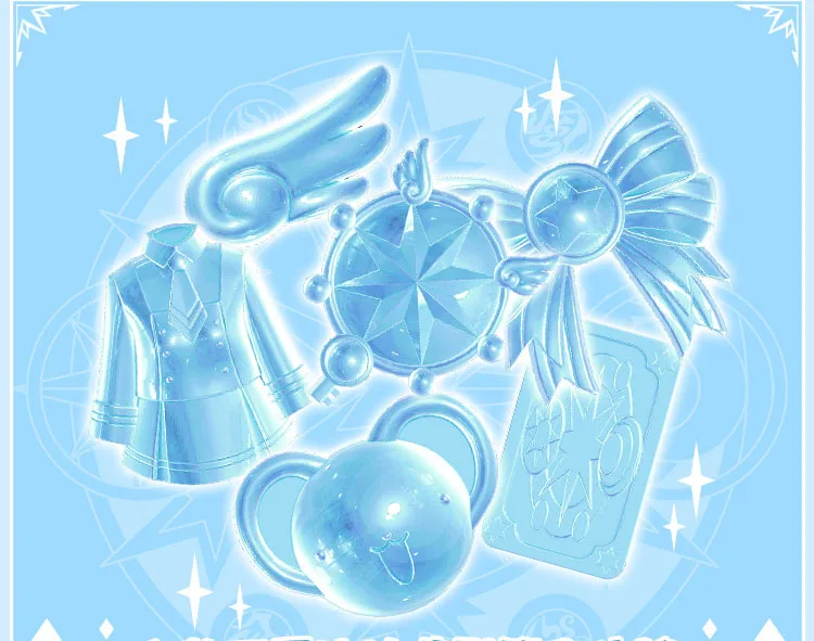 Сейлор Мун cardcaptor sakura прозрачные карты большой силиконовый антипригарный лоток для льда Отличная форма для шоколадных конфет желе и мыла
