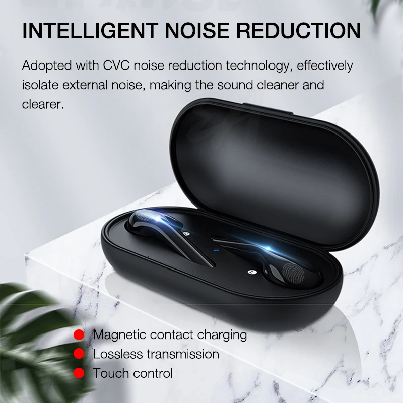 Беспроводные Bluetooth наушники EARDECO TWS Hi Fi Спортивная гарнитура с насыщенными басами